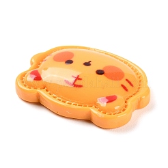 Undurchsichtige Cabochons aus Kunstharz mit Tiermotiv&nbsp;LS-RESI-E046-01B