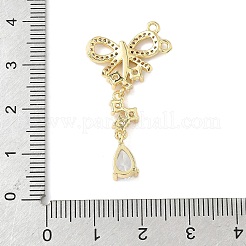 Ottone micro spianare pendenti zirconi&nbsp;KK-L239-027G