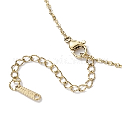 2 juego de collares con colgante de turmalina de imitación de vidrio k2 con forma de corazón en forma de lágrima de 9 estilos&nbsp;NJEW-JN05188-02
