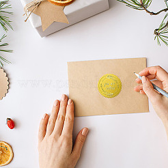 12 Blatt selbstklebende Aufkleber mit Goldfolienprägung&nbsp;DIY-WH0451-030
