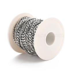 Anlaufgeschützte kubanische Gliederketten aus Edelstahl 304&nbsp;CHS-K016-02B-P