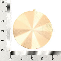 Pendentifs de placage en laiton&nbsp;KK-M261-04G