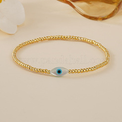 1 pulsera bohemia de cuentas de vidrio de verano&nbsp;KM7169-6