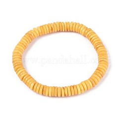 Stretch-Armbänder aus natürlichem Bernstein für Männer und Frauen&nbsp;BJEW-T018-17