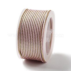 Cordón trenzado de poliéster de dos tonos de 14 m&nbsp;OCOR-G015-02A-19