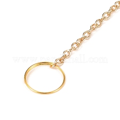 Drahtumwickelter Ring aus Natursteinen mit gemischten Steinen und Lebensbaum-Anhänger&nbsp;HJEW-K046-05G-02