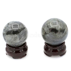 Natürliches Labradorit-Kugelornament&nbsp;PW-WG15772-01