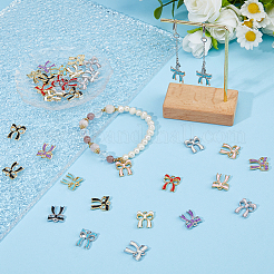 72pcs 12 pendentifs en alliage de couleurs&nbsp;ENAM-HS0001-06