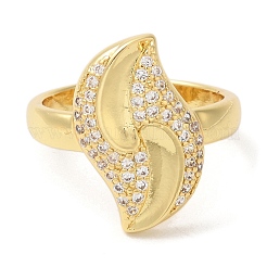 Bagues de manchette ouvertes en laiton&nbsp;RJEW-U008-36G