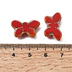 Picasso-Backfarbe und mit Goldmetall umwickelte Glasperlenstränge&nbsp;GL-CBA98F0-02A