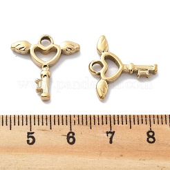 PVD-Vakuumbeschichtung 304 Edelstahlanhänger&nbsp;STAS-R130-31G