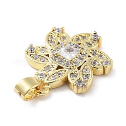 Colgante micropavé cubic zirconia de latón&nbsp;KK-F877-23G