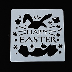 Ostern-Thema Haustier Kunststoff Zeichnung Malerei Schablonen Vorlagen&nbsp;DIY-P080-A01