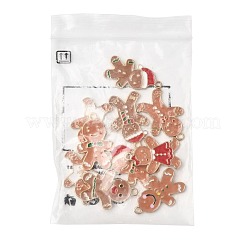 10 stücke 10 stile weihnachten thema legierung emaille anhänger&nbsp;ENAM-FS0003-79