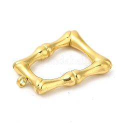 Placcatura ionica (ip) ciondoli in acciaio inossidabile 304&nbsp;STAS-L216-48G