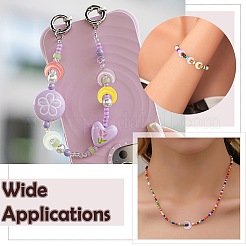 200pcs perles acryliques opaques&nbsp;OACR-CJ0002-73