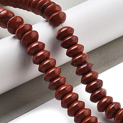 Natürliche rote Jaspis Perlen Stränge&nbsp;G-P559-A17-02