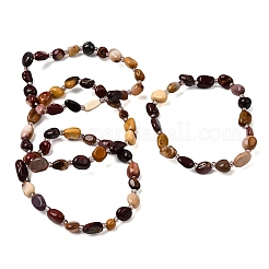 Armbänder aus natürlichen Mookait-Perlen&nbsp;GG-CBA05D5-02A-01