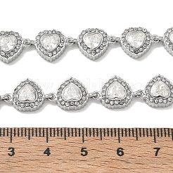 Collares de cadena con eslabones en forma de corazón&nbsp;SA-CBABBEA-01