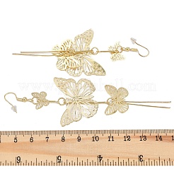 Lega orecchini pendenti&nbsp;EJEW-S260-01F-G