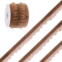 5 Yards elastisches Organzaband aus Samt&nbsp;SRIB-TA0001-29