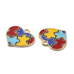 Colgantes de esmalte de aleación&nbsp;ENAM-J650-01G-01