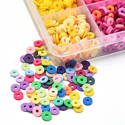 Kit de fabrication de bracelet de surfeur heishi diy&nbsp;DIY-YW0005-65