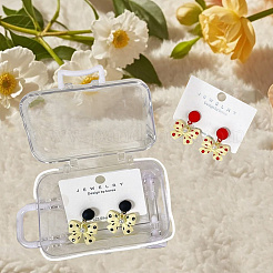 12 Stück Gepäckkoffer transparente Aufbewahrungsboxen für Süßigkeiten und Geschenke aus Kunststoff&nbsp;CON-CN0001-08