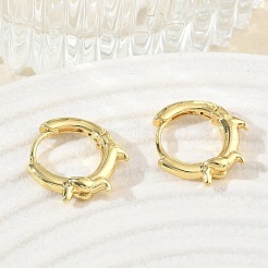 Pendientes de aro de latón&nbsp;KK-CBA30C7-31G
