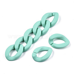 Anelli di collegamento in acrilico verniciato a spruzzo opaco&nbsp;OACR-S036-001A-I16