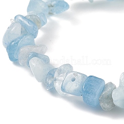 4 Uds 4 estilo perla natural y chips de piedras preciosas mezcladas conjunto de pulseras elásticas con cuentas&nbsp;BJEW-JB08915