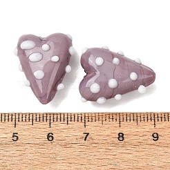 Perles en émail faites à la main&nbsp;LAMP-Z025-01F