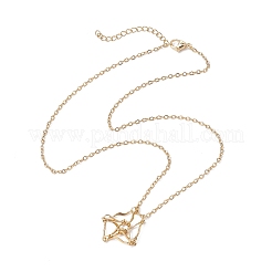 3 pièce 3 styles 304 chaîne de câble en acier inoxydable pochette en macramé support de pierre vide fabrication de collier&nbsp;NJEW-JN04972