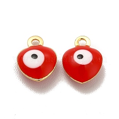 Dijes de esmalte de ojo malvado de acero inoxidable 304&nbsp;STAS-G302-02G