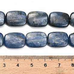 Natürliche kyanite Perlen Stränge&nbsp;G-H335-I01-12x16mm