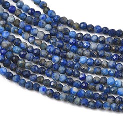 Chapelets de perles en lapis-lazuli naturel&nbsp;GG-CBA1497-A02-2mm