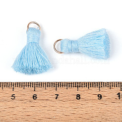 Quastenanhänger aus Polycotton (Polyester-Baumwolle)&nbsp;FIND-S280-11