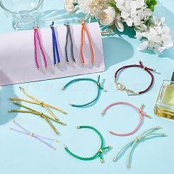 12 pieza de cordón de algodón de nailon ajustable de 12 colores para hacer&nbsp;OCOR-HY0001-42