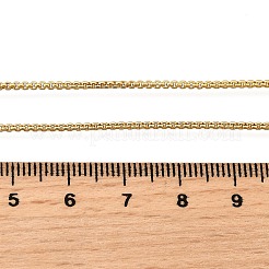 Colliers à chaîne en laiton de 1 mm&nbsp;NJEW-C086-01G