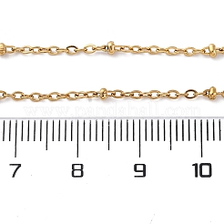 Cadenas de cable de acero inoxidable 304 con revestimiento al vacío de PVD para collares&nbsp;MAK-L015-41G