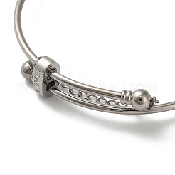304 Edelstahlarmreifen für Damen&nbsp;BJEW-F479-03P