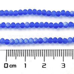 Chapelets de perles en verre imitation jade&nbsp;EGLA-A034-T2mm-MB31