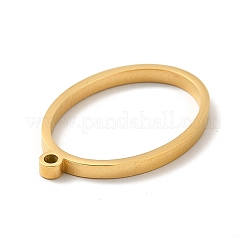 Colgantes con bisel trasero abierto de acero inoxidable 304 con revestimiento iónico (IP)&nbsp;X-STAS-K208-23