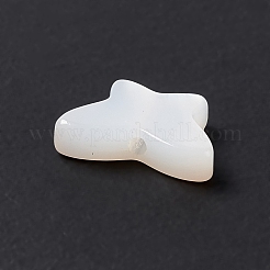 Natürlichen weißen Muschelperlen&nbsp;BSHE-G031-05