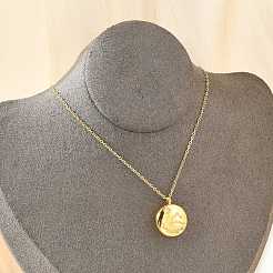 Colliers avec pendentif constellation en acier inoxydable 304 et zircone cubique transparente&nbsp;NJEW-R021-02G-02