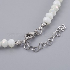 Vetro collane di perline&nbsp;NJEW-JN02271-01