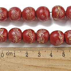 Chapelets de perles vernissées manuelles&nbsp;BLOW-D006-07C