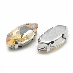Cose en el rhinestone&nbsp;LS-RGLA-T034-6x12mm-09