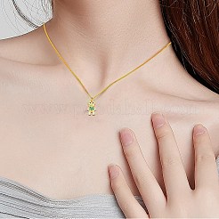16 Stück 8 Farben Messing Micro Pave Zirkonia Anhänger&nbsp;KK-SZ0005-99
