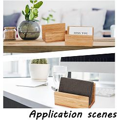 Visitenkartenetui aus Holz&nbsp;AJEW-WH0104-11